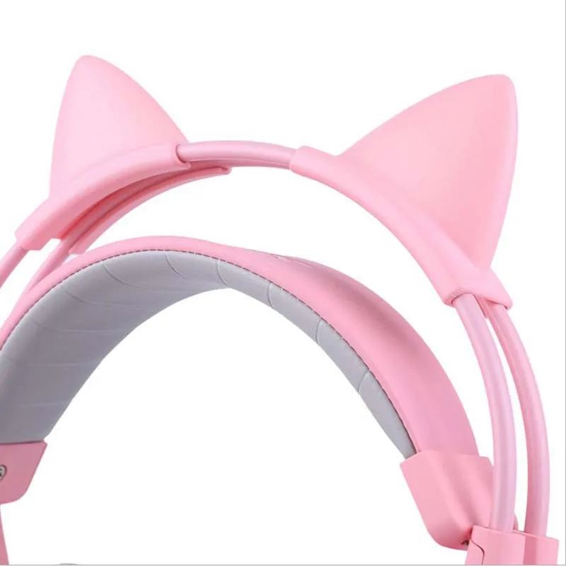 SOMIC G951 USB игровая гарнитура 7 1 виртуальное объемное звучание наушники с кошачьими