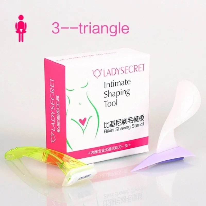 Female Pubic Hair Remover Hair Shaving Template Professional Pruning