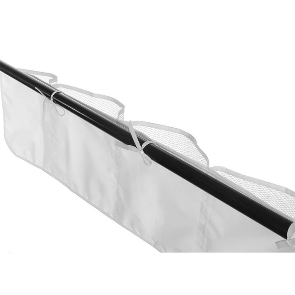 Сумка для подгузников детская кроватка-органайзер Спальня прикроватные 5 карманы для хранения сумка Портативный висит кормящих белое