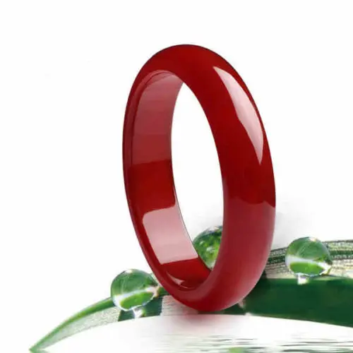

Beautiful Fashion100% Natural Primary Red Agate Chalcedony Jade Bracelet