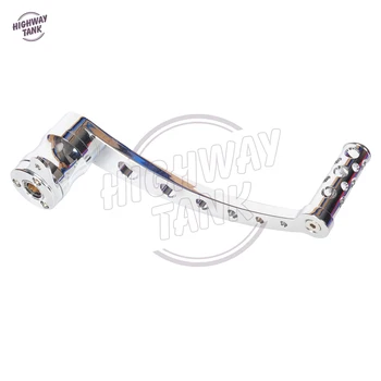 

Chrome Motorcycle Brake Arm Shift Lever Shifter Peg Case for Harley Touring Road Street Glide