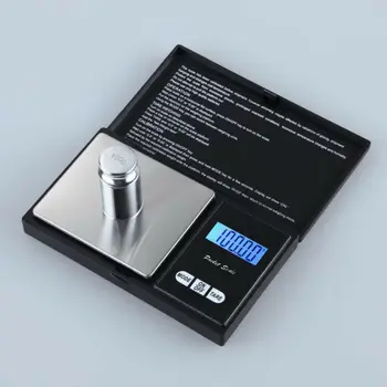 

Digital Scale 1000g x 0.1g Jewelry Gram Silver Gold Coin Pocket Size Herb Grain