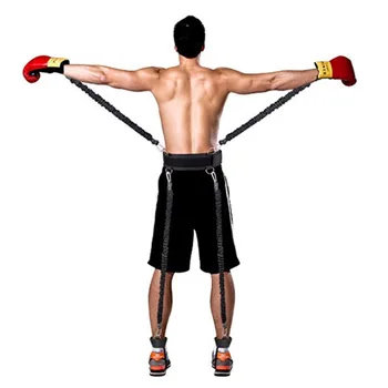 

Bounce Trainer Resistance Bands Agility Pull Rope for Boxing Workout Jump Leg Strength Agility Training Strap Fitness Equipment