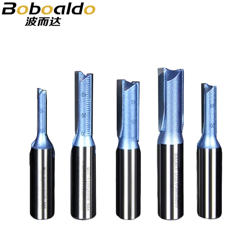 

High Quality Use Chipboard Two Flutes Straight Bits Jointing Grooving Rabbet Endmill Milling Cutter Arden Router Bit