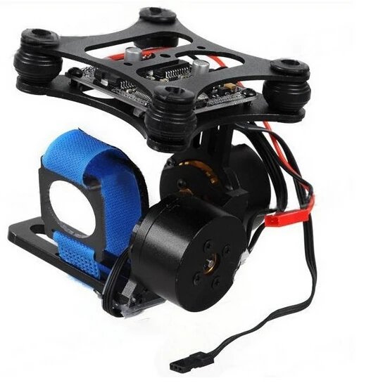 

2-axis CNC Brushless Gimbal Camera Mount with Motor Controller FPV PTZ for Gopro Hero Hero3 3+ Quadcopter DIY FPV