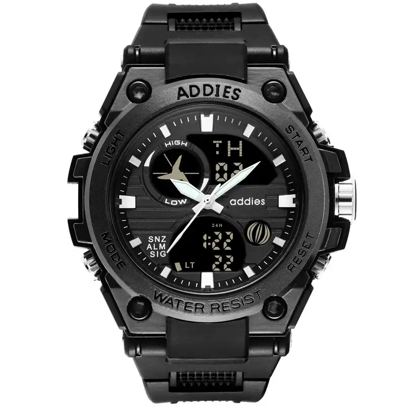 digital watch rubber band