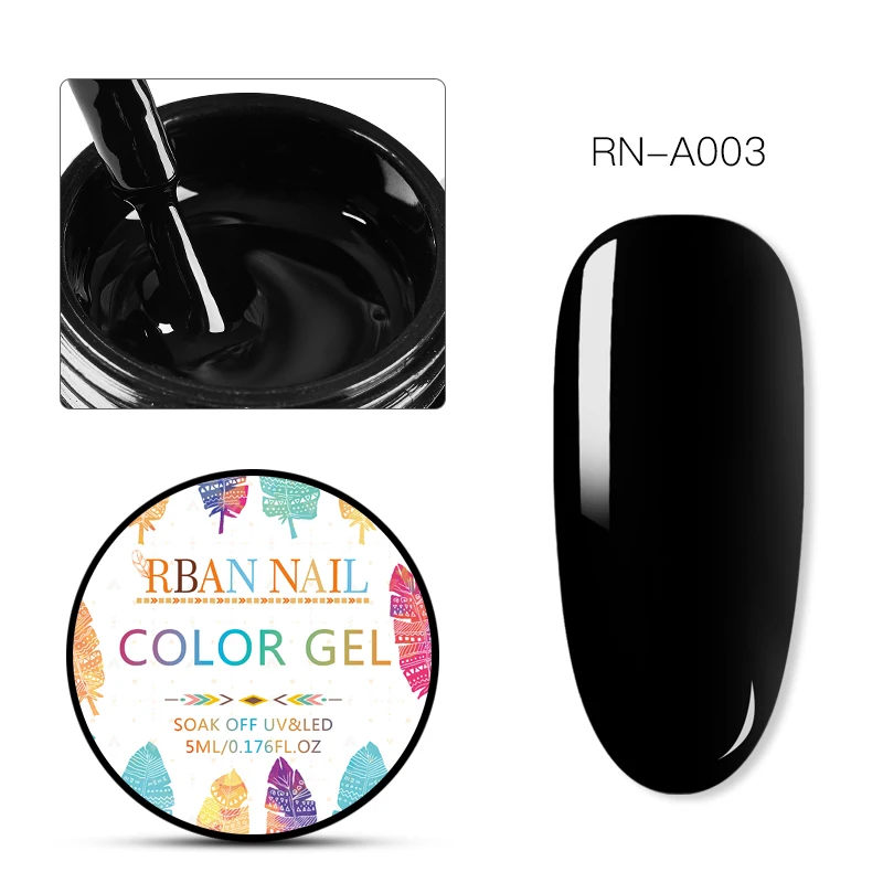 RBAN лак для ногтей, 5 мл, металлический зеркальный Гель-лак для рисования проволокой, Гель-лак для рисования, УФ или Светодиодная лампа, замачиваемый клей для дизайна ногтей - Цвет: HHS00432