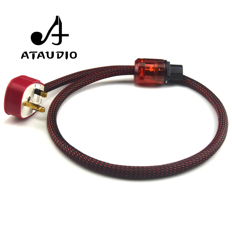 ATAUDIO PL 500 кабель питания Hi Fi с английской вилкой высокопроизводительный