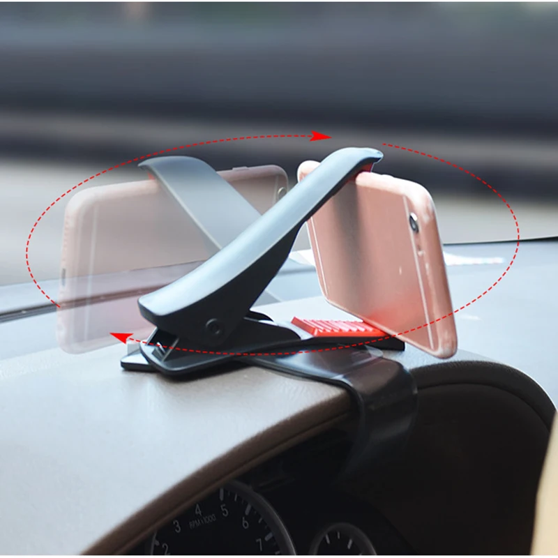 DuDa Support Car Mobile Phone Holder Adjustable Dashboard Mount Clip Smartphone Stand Universal Cellphone Accessories