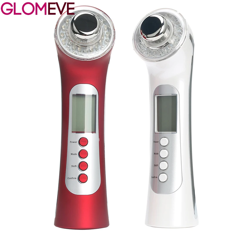 

5 in1 Photon and Ultrasonic Beauty Machine Massage Skin Care Galvanic Photon Facial Deep Cleaning Face Spa Beauty Machin