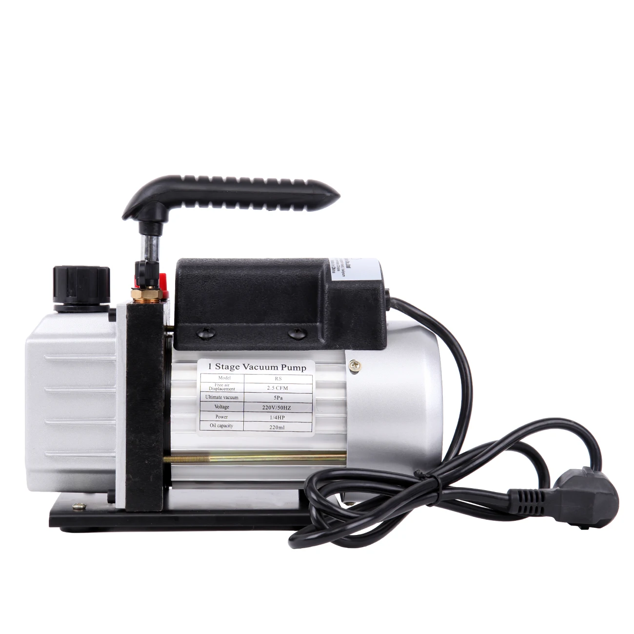 Одноступенчатый вакуумный насос cfm 1/4hp кондиционирование воздуха охлаждение