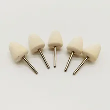 5 шт. мини конусные и цилиндрические формы колодки наборы из микрофибры полировальные колодки для ухода за автомобилем Войлок полировальный диск Шерсть Войлок полировочные колодки