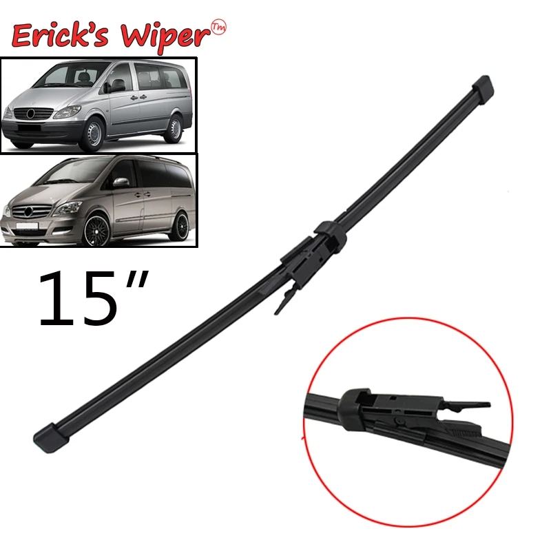

Erick's Wiper 15" Rear Wiper Blade For Mercedes-Benz Vito Viano Mixto V-Class W639 2011 - 2014 Windshield Windscreen Rear Window