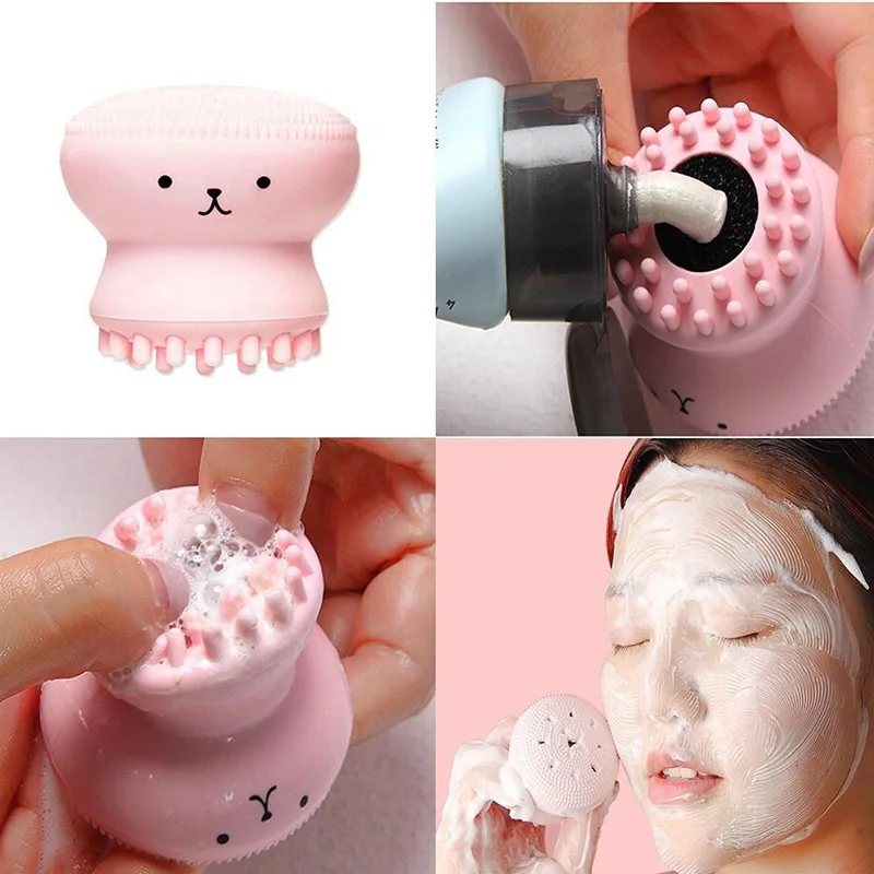 Hot-Sale-1-pc-Bonito-Dos-Desenhos-Animados-de-Limpeza-Facial-Esfoliante-Gel-de-S-lica 副本