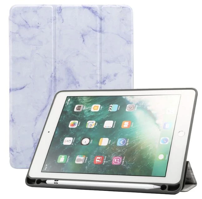 ケースのための Ipad 9 7 17 18 Ipad 5 6 空気 2 プロ 9 7 11 Ipad ケースとペン Solt トライ倍大理石スマートカバーのための Ipad 空気ケース S タブレット 電子書籍ケース Aliexpress