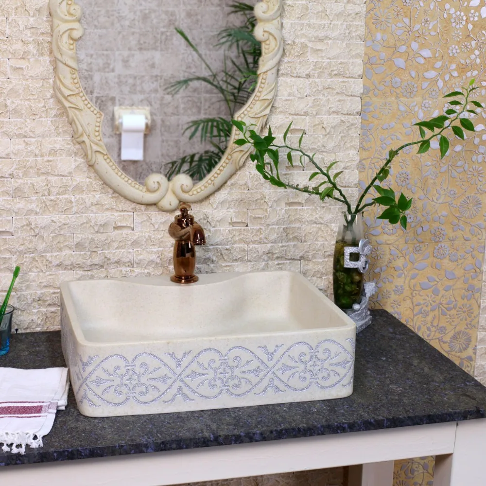 

New things that defend bath the basin that wash a face . Square stage basin. The art the sink