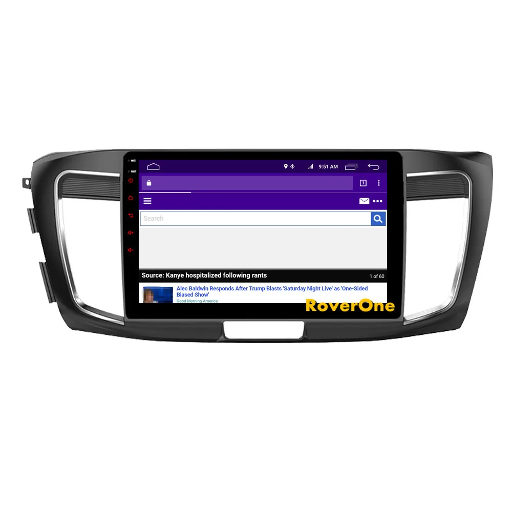 Excellent RoverOne Android 9.0 Car Multimedia System For Honda Accord 2014 2015 2016 Octa Core 4G+32G Radio GPS Navigation DSP Player 11