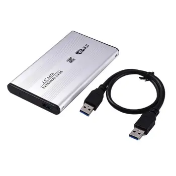 

NEW 2.5 inch USB3.0 SATA3.0 Hard Drive Case Hard Disk Case External HDD Enclosure Supports 3TB Transmission UASP Protocol