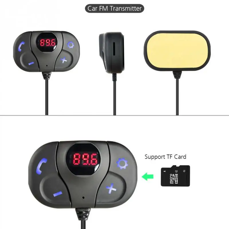 Hands Free Wireless Bluetooth FM TransmitterV4.1+EDR Modulator Car Kit