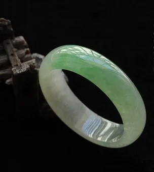 

Natural burma jade bracelet green jade bracelet ice types aqua