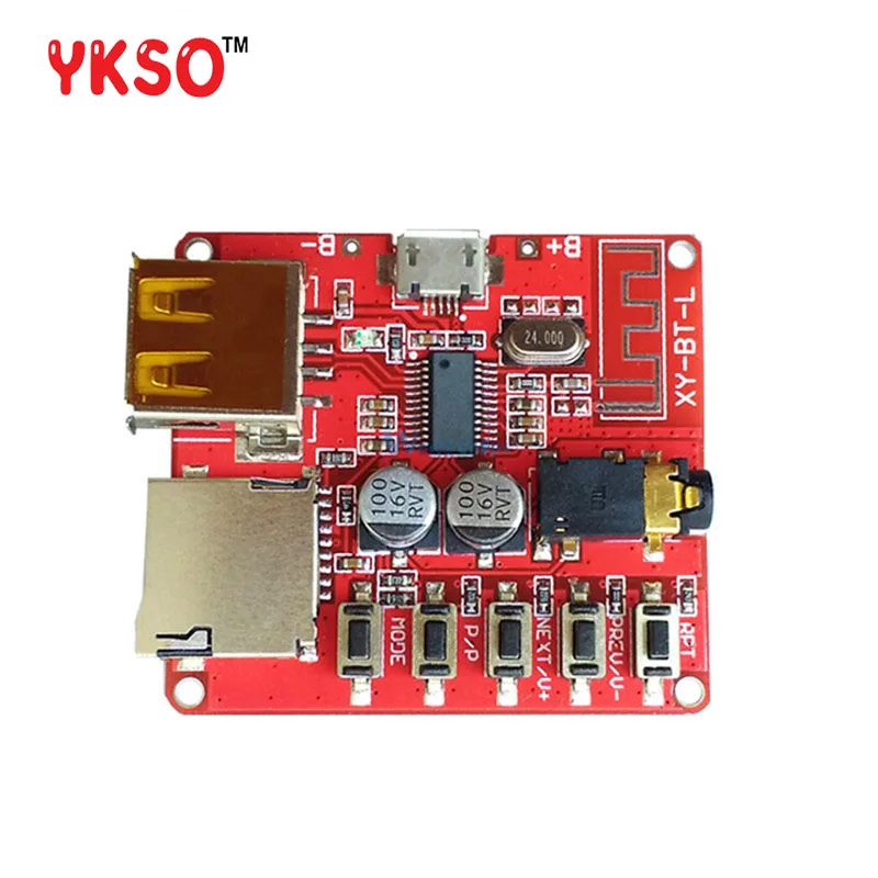 YKSO В 3 7 5 в беспроводной Bluetooth MP3 декодер доска mp3 плееры интимные Аксессуары Micro USB TF
