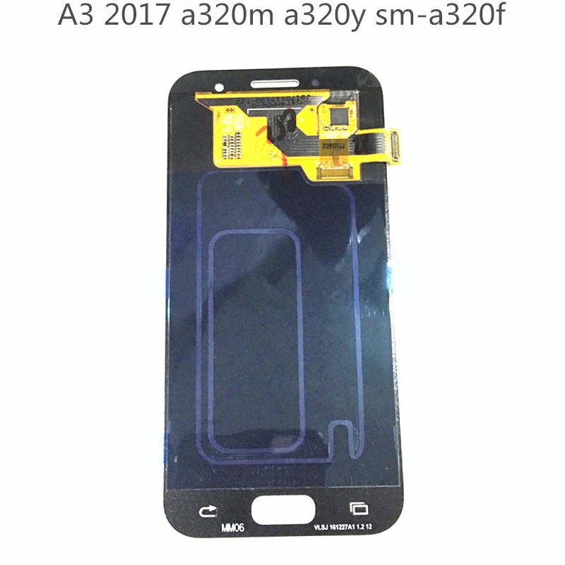 

lianganbing New Super AMOLED LCD A3 2017 A320 A320F Display 100% Tested Working Touch Screen Assembly For Samsung Galaxy A320