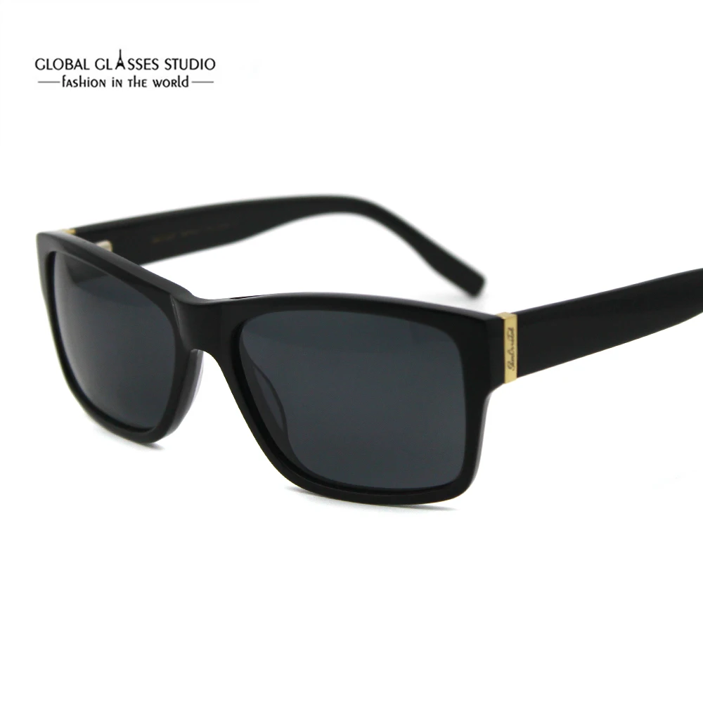 

Free Shipping Vintage Classic Brand Design Rectangle Frame Men Polarized UV400 Sunglasses gafas oculos de sol masculino 1120