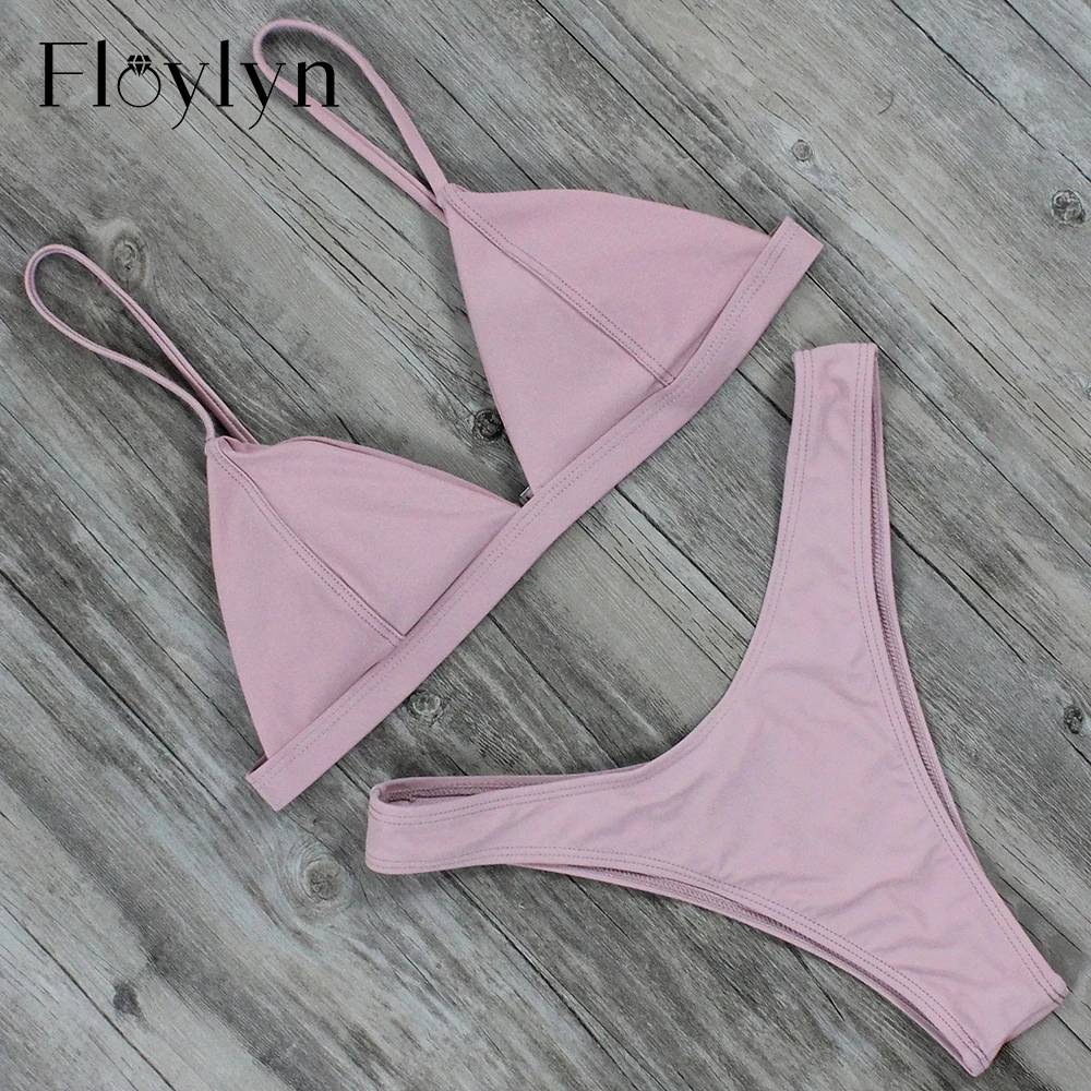

Floylyn Sexy Bikini Women Swimsuit Bikini Set Padding Biquini Femme Swimwear Maillot De Bain Femme