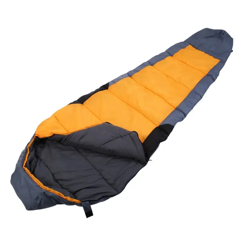 New Outdoor Portable Camping Hiking Warm Adults Mummy Sleeping Bag 5F/-15C With Carrying Case New Outdoor Portable Camping Hiking Warm Adults Mummy Sleeping Bag 5F/-15C With Carrying Case