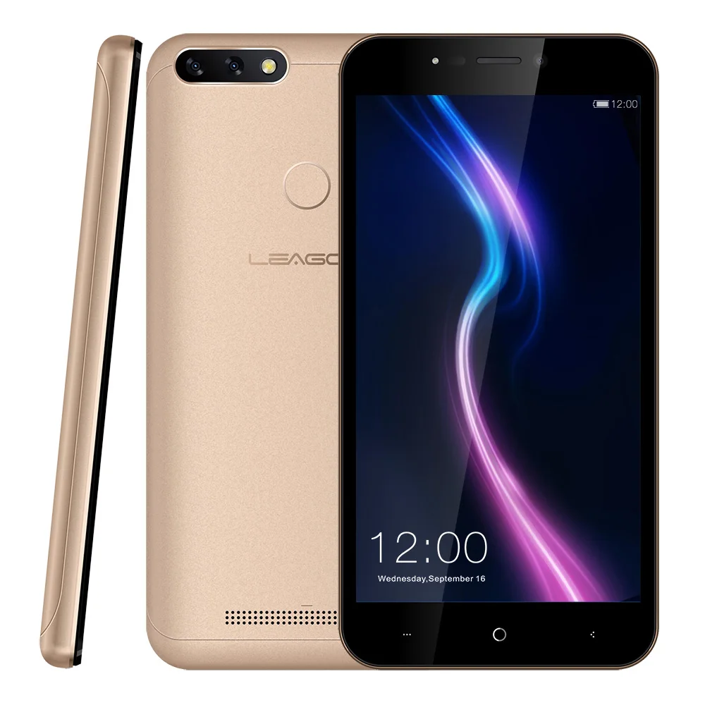  LEAGOO POWER 2 PRO 4000mAh Big Battery Fingerprint Smartphone 2GB+16GB Dual Camera Android 8.1 Quad