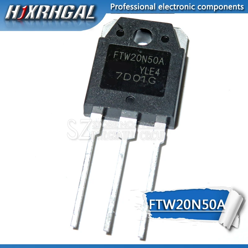 10 шт FTW20N50A FTW20N50 TO-3P Новый и оригинальный HJXRHGAL | Электронные компоненты