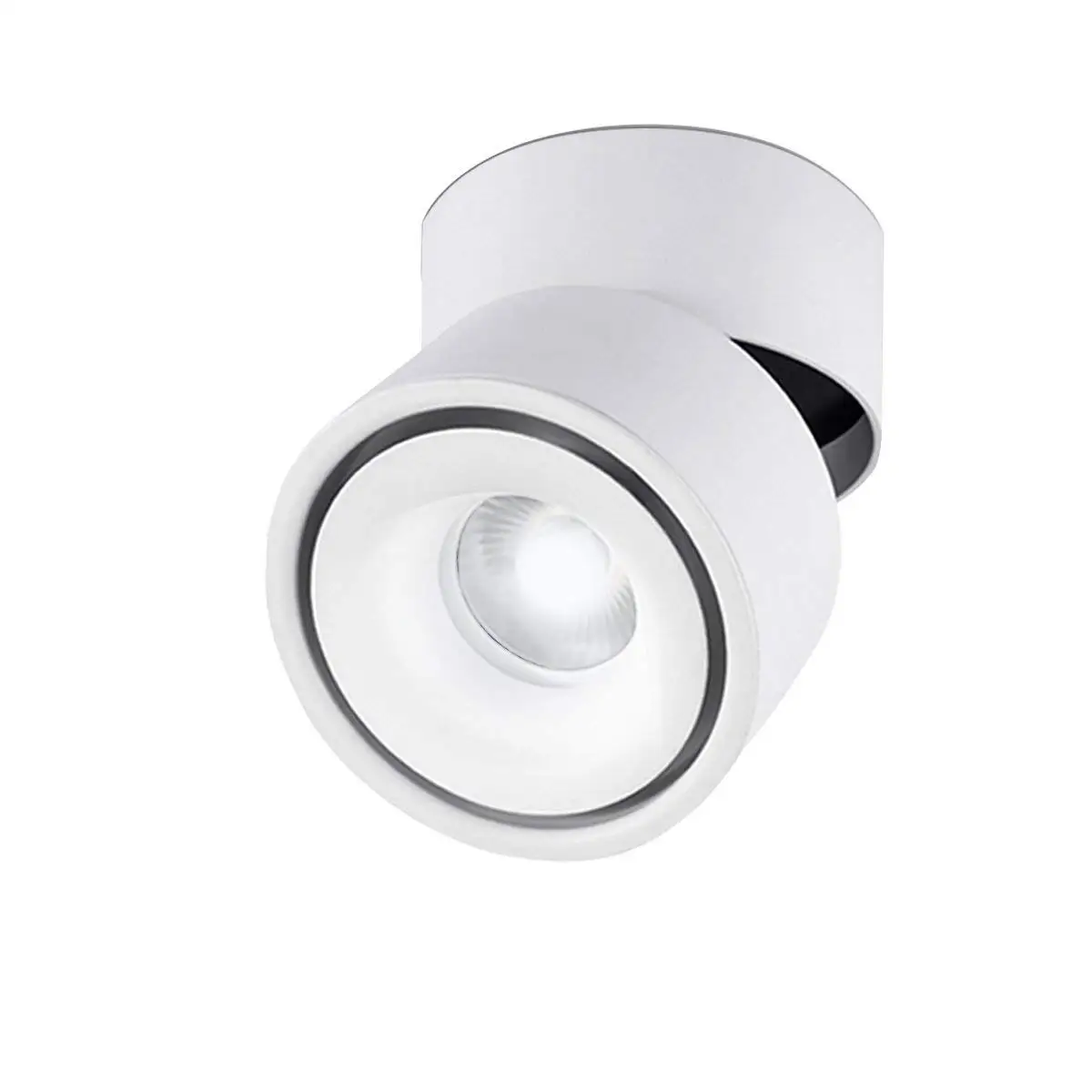 Indoor 10w Lampu Sorot Led 360 Derajat Disesuaikan Langit Langit Down Light Permukaan Dipasang Cob Lampu Aluminium Lampu Dinding Atau Tempat Cahaya Lampu Sorot Aliexpress