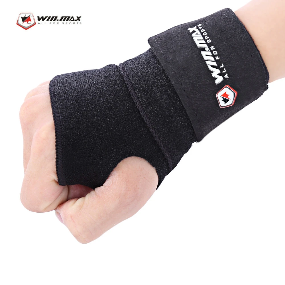 Newest Skiing Wrist font b Support b font Hand Palm Protector Snowboarding Guard font b Brace