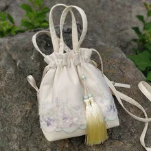 Ретро Кружева ручной мешок небольшой платье с кружевом сумки на ремне для женщин портативный сумки