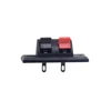 5pcs/lots 2 Positions Connector Terminal Push in Jack Spring Load Audio Speaker Terminals ► Photo 1/4