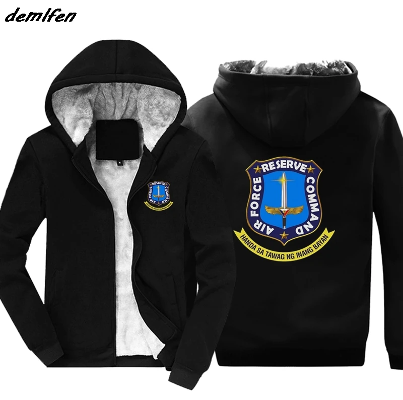 Fashion Philippine Air Force Flying School Army Military Hoodie Logo Jacket Hoody Men Keep Warm Zipper Sweatshirt Harajuku Hoodies Sweatshirts Aliexpress