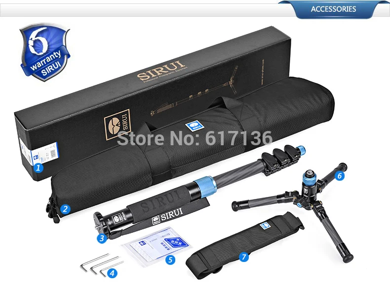 Sirui EP-224S monopod 13
