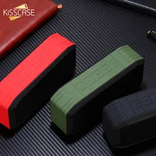 KISSCASE Mini Bluetooth Speaker Portable Waterproof Wireless Speaker Subwoofer 3D Stereo Music HiFi Surround System Loudspeaker цена KISSCASE Mini Bluetooth Speaker Portable Waterproof Wireless Speaker Subwoofer 3D Stereo Music HiFi Surround System Loudspeaker цены онлайн
