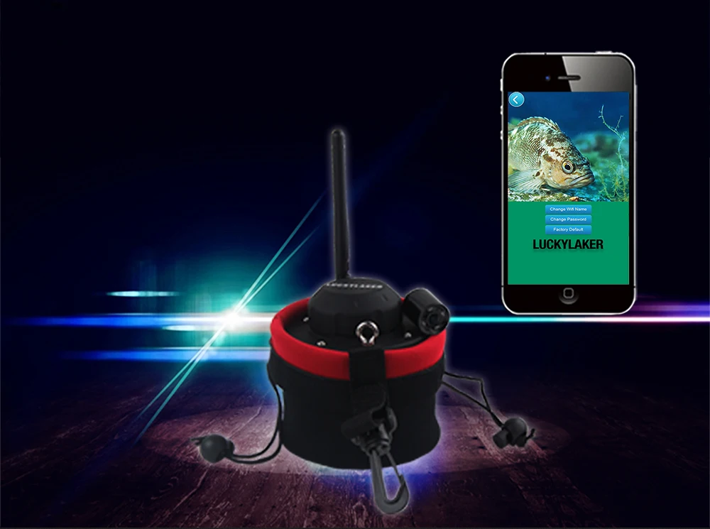 Приманка Wifi подводная камера FF3309 эхолот сигнализация Findfish Android/IOS Водонепроницаемая камера эхолот лодка