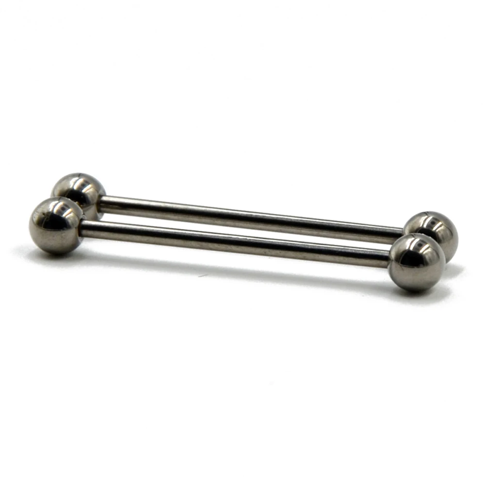 BOG 1PC G23 Titanium Промышленные Штанги прямые пирсинг штанга для языка кольца сосков