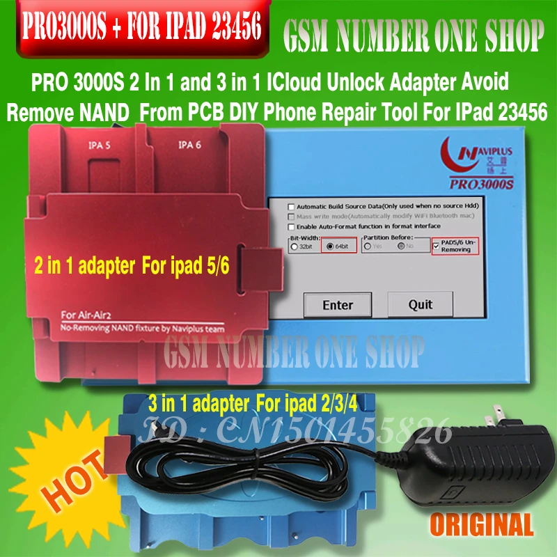Pro3000s 2 In 1 For Ipad5 6 Or 3in 1 For Ipad2 3 4 Icloud Unlock Adapter Avoid Remove Nand From Pcb Repair Tool For Ipad234 56 Phone Adapters Converters Aliexpress Pro3000s 2 In 1 For Ipad5 6 Or 3in 1 For Ipad2 3 4 Icloud Unlock Adapter Avoid Remove Nand From Pcb Repair Tool For Ipad234 56 Phone Adapters Converters Aliexpress