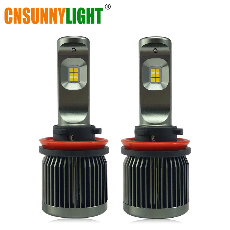 

CNSUNNYLIGHT LED Car Fog Light Bulbs 3000K 6000K Dual Colors Switchable H11/H8 9005 H7 Switchback Lighting Colors Auto Foglamps