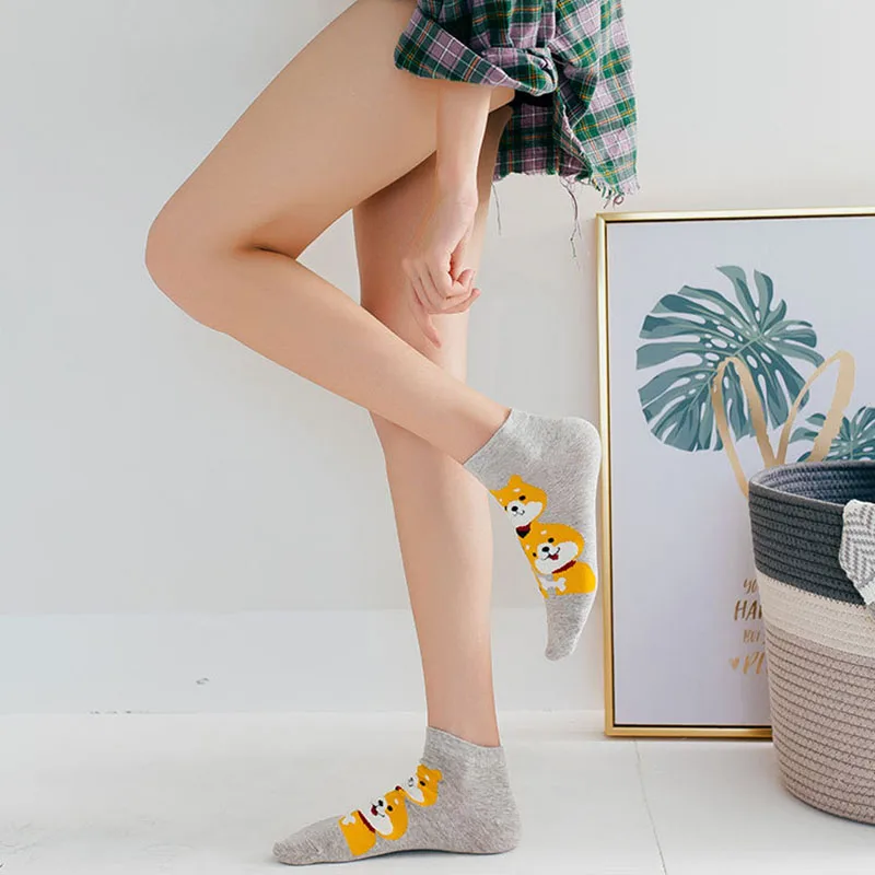 Носки для девочек с мультипликационным рисунком love standard; модные носки