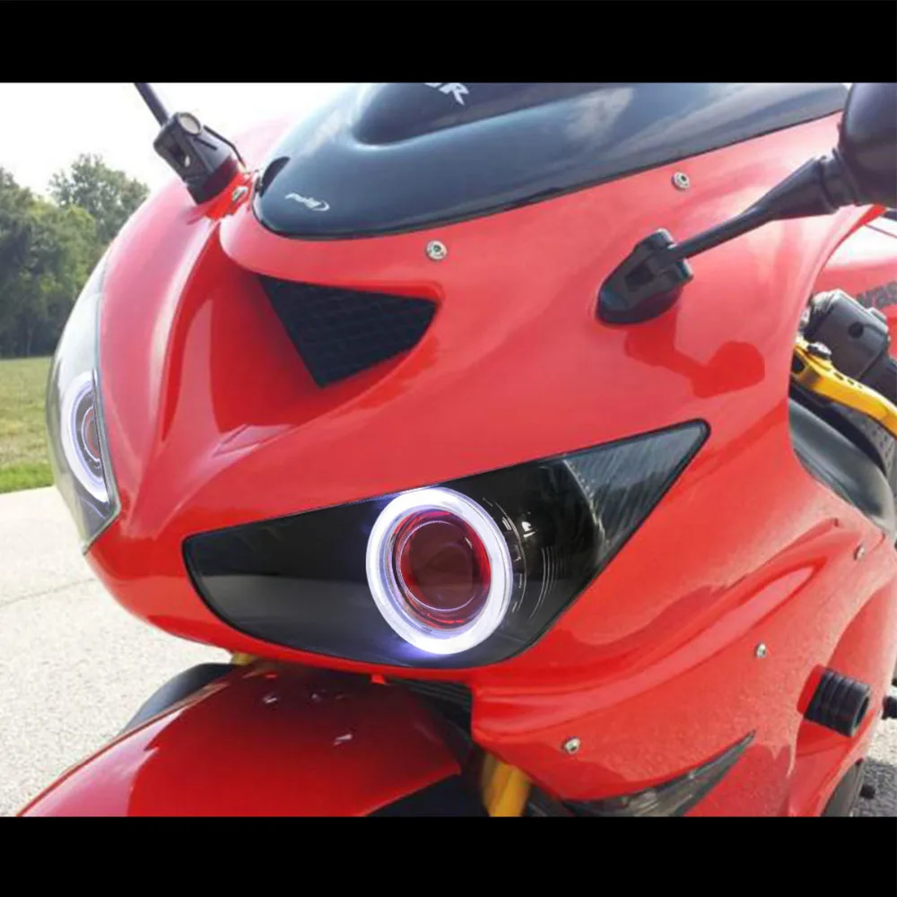 Headlight KTは川崎Ninja ZX6R ZX6R 20072008 BlueのヘッドライトをLEDしました KT LED