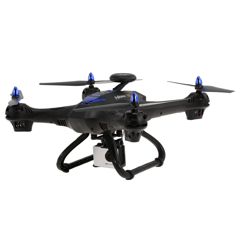 Квадрокоптер X183S 2 4G Wi Fi GPS 1080P 720P с широкоугольной камерой