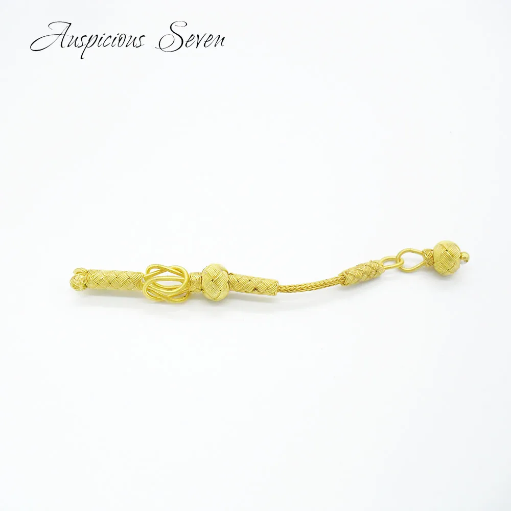 

Tesbih Hand-knitted Tassel 1000 Silver (Gold Plated) Islamic Prayer / TTST-03