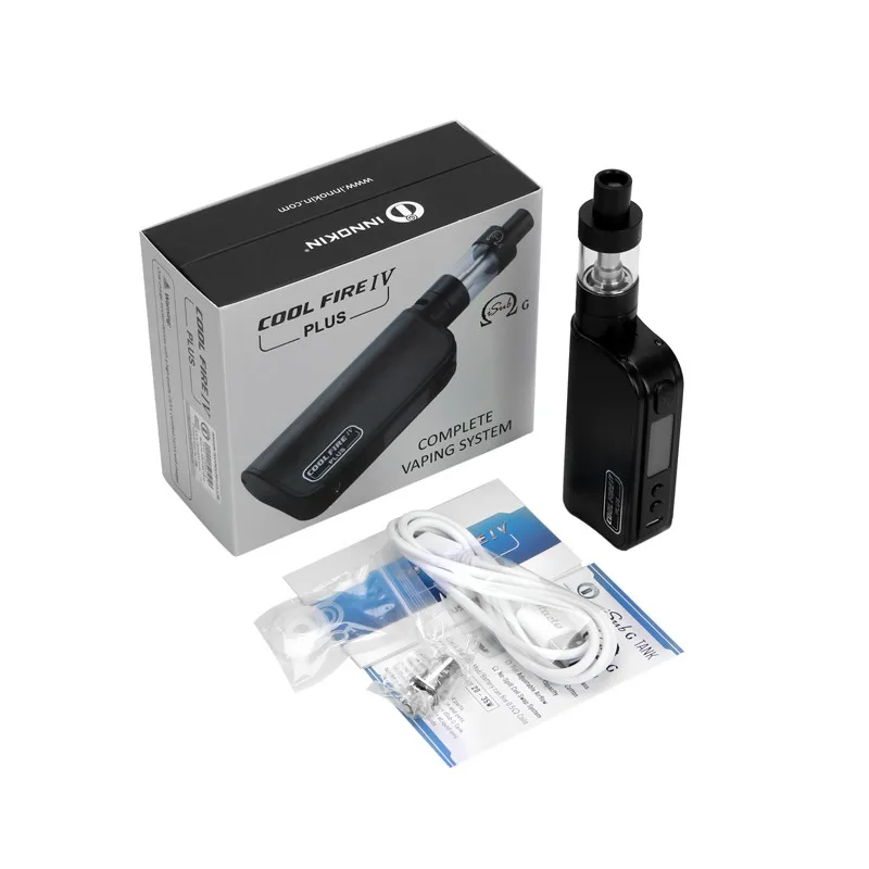 Оригинальный Innokin CoolFire IV Plus с iSub G Комплект 3300 мАч большой емкости коробка мод 4 5 мл