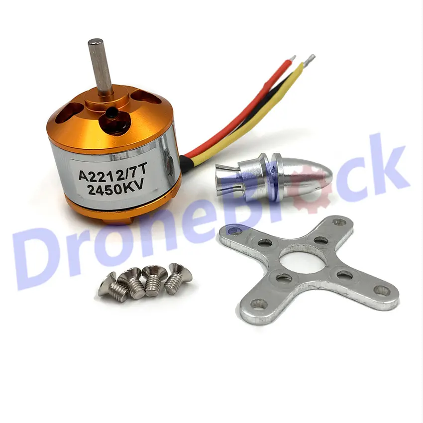 

A2212 930kv / 2450kv Brushless Motor For Multicopter Quadcopter airplane fixed wing