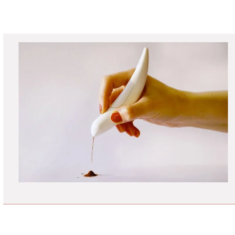 

1 Pcs DIY Electric Coffee Pull Flower Pen Handmade Latte Art Pen Coffee Spice Cake Decoration Coffee Carving Baking Pastry Tools