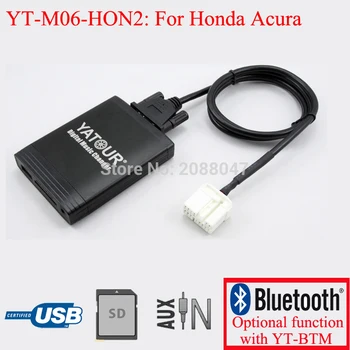 Yatour car radio USB SD AUX digital interface for Acura Honda Accord Civic CRV Odyssey Pilot yatour car radio usb sd aux in adapter for toyota lexus scion 6 6pin